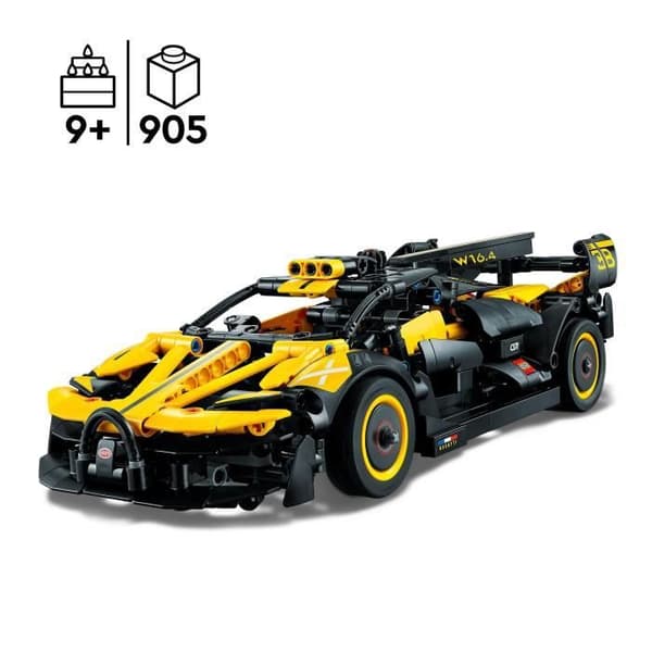 LEGO Technic 42151 Bugatti-kilpa-autolelu, rakennussarja