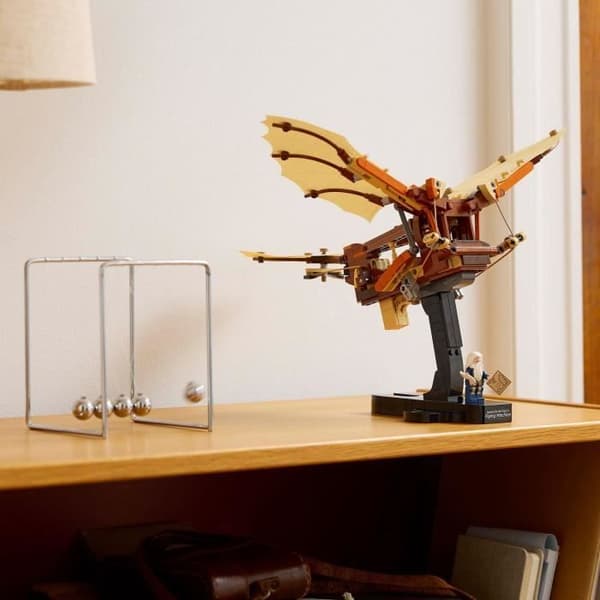 LEGO Icons 10363 Leonardo da Vincis flygmaskin - Dekoration för vuxna