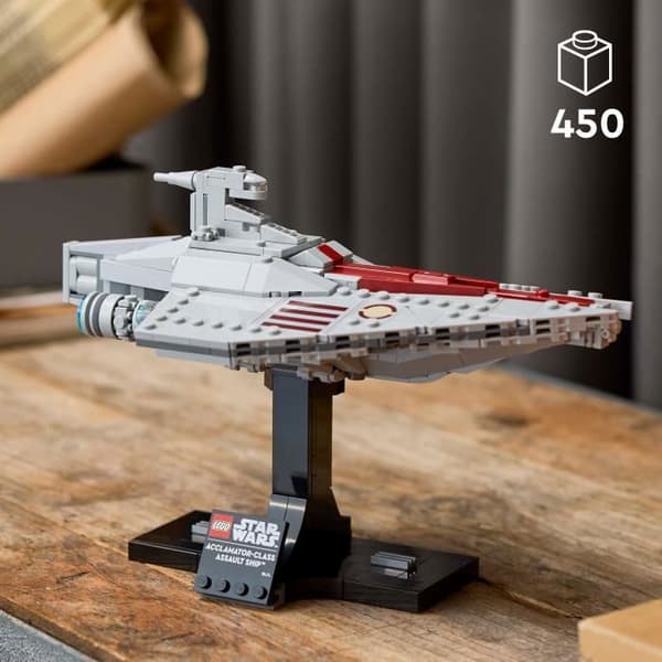 LEGO Star Wars 75404 Acclamator-klass anfallstransport - Modellbyggsats för vuxna