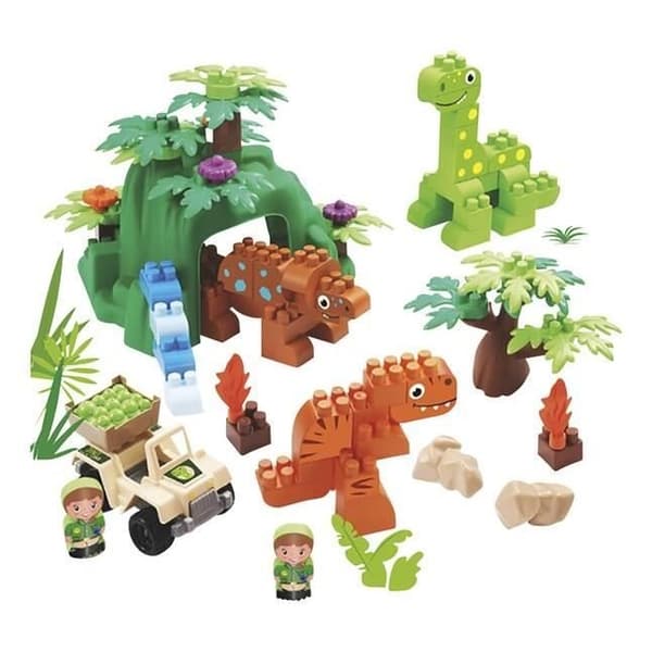 Dinoland byggleksaker - Abrick - ECOIFFIER - Från 18 månader