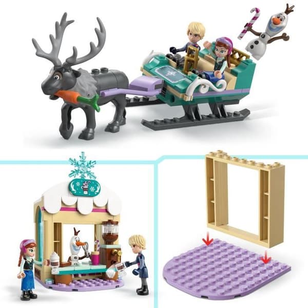 LEGO | Disney Frost 43256 Annas slädäventyr - Rollspel
