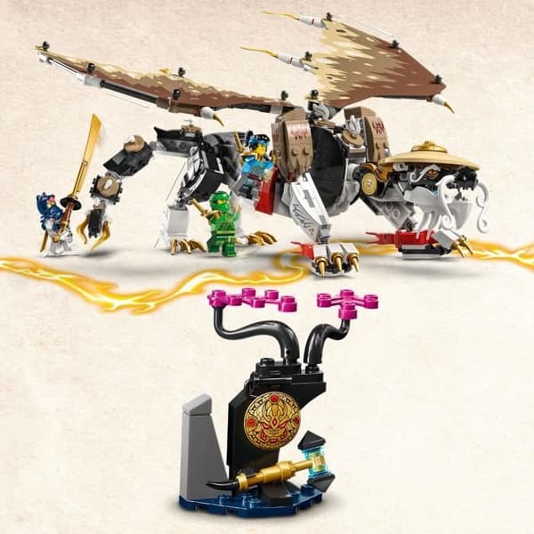 LEGO 71809 NINJAGO Egalt, lohikäärmemestari, ninjalelu, jossa on 5 ninjaminishahmoa, mukaan lukien Lloyd ja Nya