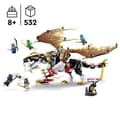 Pikkukuva 2 / 6: LEGO 71809 NINJAGO Egalt, lohikäärmemestari, ninjalelu, jossa on 5 ninjaminishahmoa, mukaan lukien Lloyd ja Nya