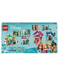Miniatyrbild 6 av 6: LEGO 43246 Disney Princess Marknadsäventyr Leksak med 4 minidockor: Ariel, Askungen