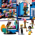 Pikkukuva 4 / 6: LEGO 42616 Friends Heartlake City -musikaali, lelu, jossa on neljä Andrea-hahmoa, lava ja instrumentit