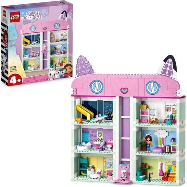 LEGO 10788 Gabbyn taikatalo, lelunukkekoti minihahmoilla