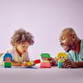 Miniatyrbild 5 av 6: LEGO 10415 DUPLO Mina första starka känslor och stora känslor, babyleksak, 23 färgglada klossar och 4 karaktärer