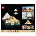 Pikkukuva 6 / 6: LEGO 21058 Architecture Gizan pyramidi, luova vapaa-ajan malli rakennettavaksi, maailmanmonumentti ja koriste