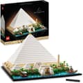 Pikkukuva 1 / 6: LEGO 21058 Architecture Gizan pyramidi, luova vapaa-ajan malli rakennettavaksi, maailmanmonumentti ja koriste