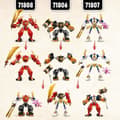 Miniatyrbild 4 av 6: LEGO 71808 NINJAGO Kais elementära eldrobot, ninjaleksak med anpassningsbar figur plus minifigurer av Kai och Zane