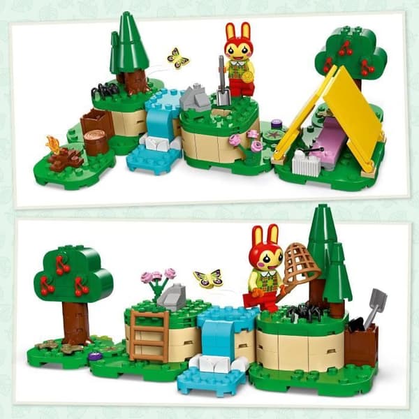 LEGO Animal Crossing 77047 Claran ulkoiluaktiviteetit. luova rakennuslelu