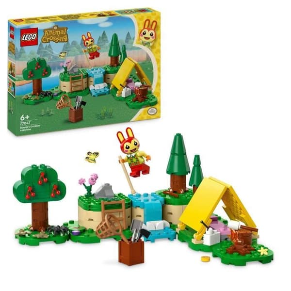 LEGO Animal Crossing 77047 Claran ulkoiluaktiviteetit. luova rakennuslelu