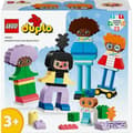 Miniatyrbild 6 av 6: LEGO 10423 DUPLO Min Stad Karaktärer att Bygga med Olika Känslor, 71 Klossar med 5 Karaktärer