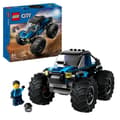 Miniatyrbild 1 av 6: LEGO 60402 City Blå Monstertruck, Terränglastbilsleksak och förarminifigur, Barnpresent