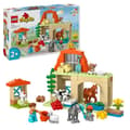 Miniatyrbild 1 av 6: LEGO 10416 DUPLO Min stad tar hand om bondgårdsdjur, pedagogiska leksaker för spädbarn, hus, hästminifigurer
