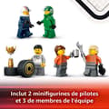 Miniatyrbild 5 av 6: LEGO City 60445 F1-lastbil med RB20 och AMR24 F1-bilar - Spel för pojkar från 8 år
