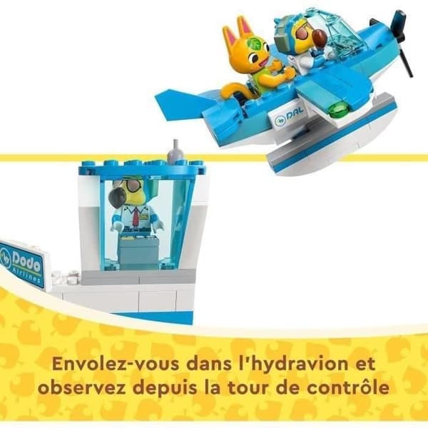 LEGO Animal Crossing 77051 Dodo Airlinesin lento - Setti lentokoneella