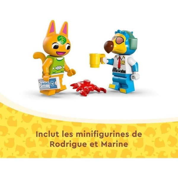 LEGO Animal Crossing 77051 Dodo Airlinesin lento - Setti lentokoneella