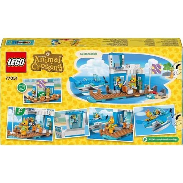 LEGO Animal Crossing 77051 Dodo Airlinesin lento - Setti lentokoneella