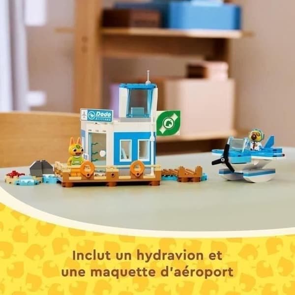 LEGO Animal Crossing 77051 Dodo Airlinesin lento - Setti lentokoneella