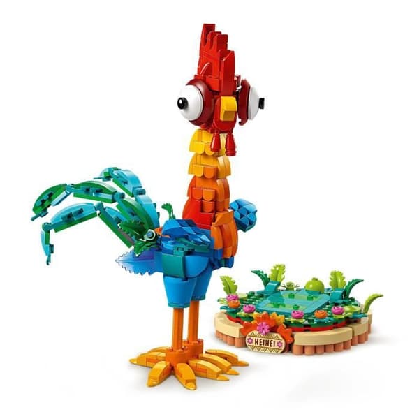 LEGO spel Disney Vaiana 2 43272 Heihei - Leksaker för flickor från 9 år med kyckling att bygga