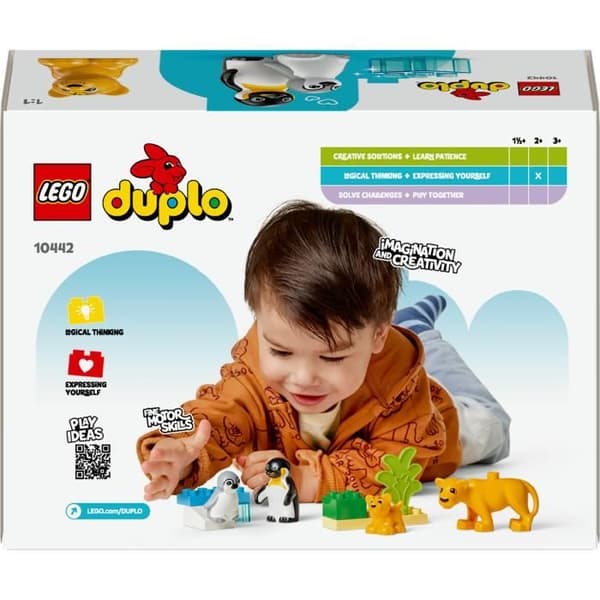 LEGO DUPLO My Town 10442 Villieläinperheet: Pingviinit ja leijonat - Varhaisoppimisen pelit