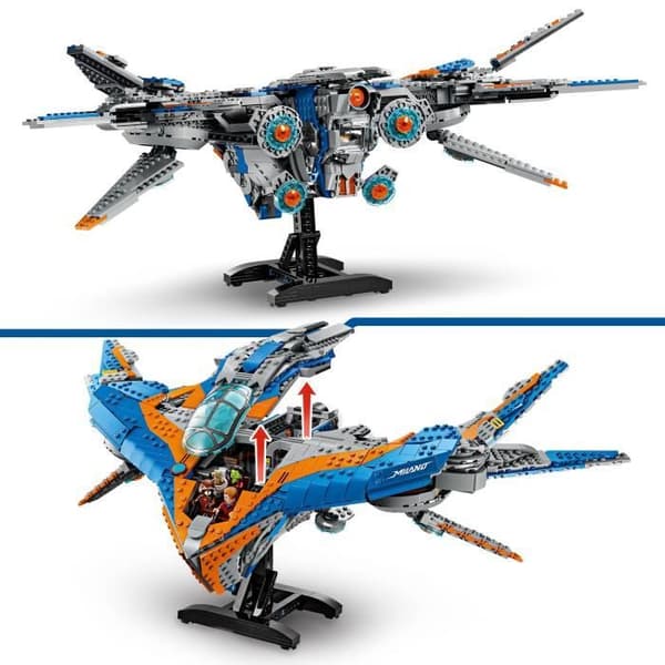 LEGO Marvel 76286 Galaxyens väktare: Milan rymdskepp, rymdfarkost