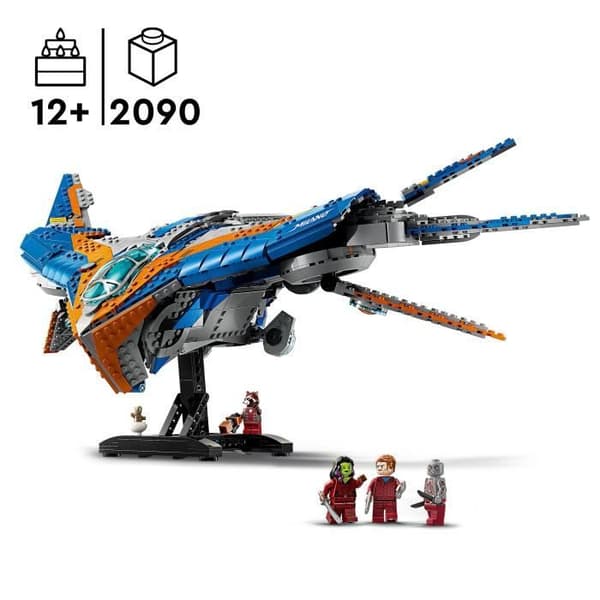 LEGO Marvel 76286 Galaxyens väktare: Milan rymdskepp, rymdfarkost