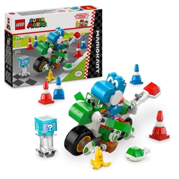 LEGO Super Mario 72031 Mario Kart – Yoshimoto – Byggleksaker för barn