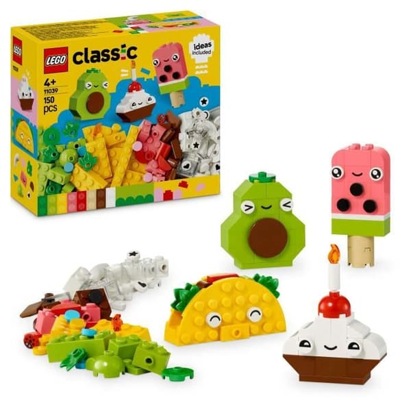 LEGO Classic 11039 Kreativ Mat - Byggleksak för barn från 4 år