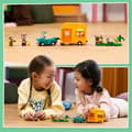 Miniatyrbild 5 av 6: LEGO Animal Crossing 77054 Racines husvagn och trädgårdsställ - Leksaksbil