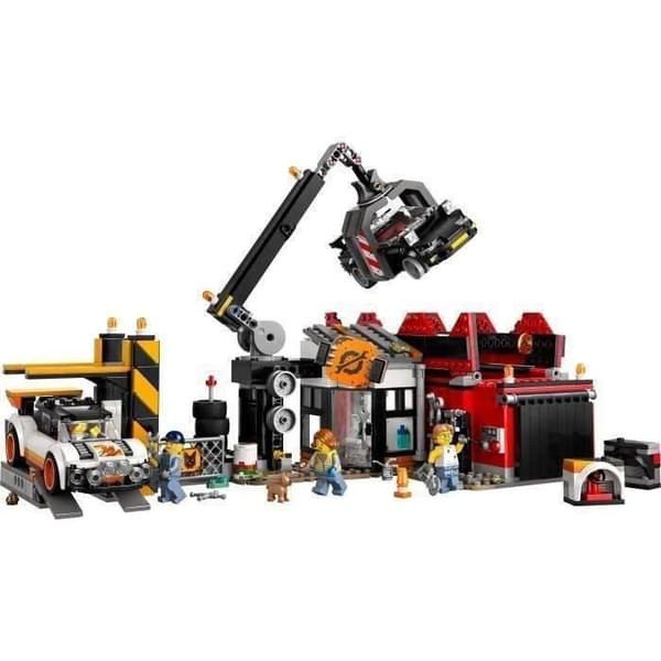 LEGO City 60472 Auton romu - Rakennussetti 7-vuotiaille ja sitä vanhemmille pojille ja tytöille