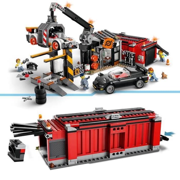 LEGO City 60472 Auton romu - Rakennussetti 7-vuotiaille ja sitä vanhemmille pojille ja tytöille