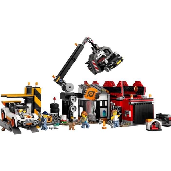 LEGO City 60472 Auton romu - Rakennussetti 7-vuotiaille ja sitä vanhemmille pojille ja tytöille