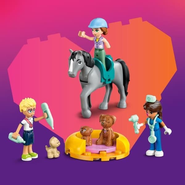 LEGO Friends 42651 Häst- och husdjursveterinärklinik - Leksak