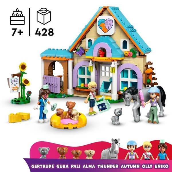 LEGO Friends 42651 Häst- och husdjursveterinärklinik - Leksak