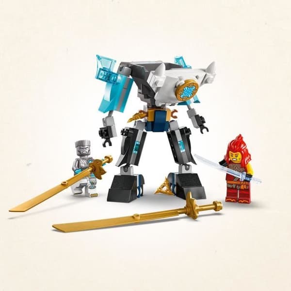 LEGO NINJAGO 71827 Zanes Superrobotrustning - Ninjarollspel för pojkar från 6 år