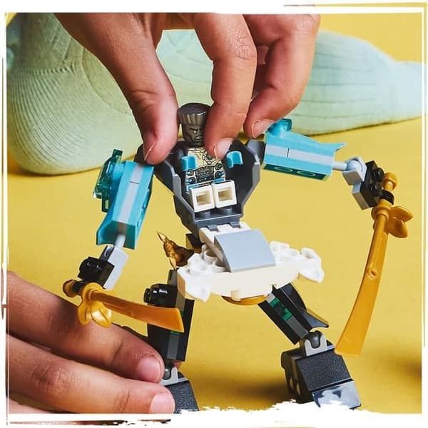 LEGO NINJAGO 71827 Zanes Superrobotrustning - Ninjarollspel för pojkar från 6 år