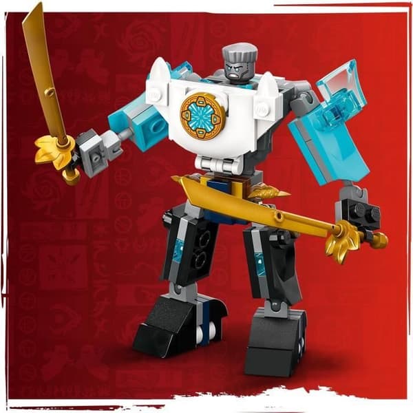 LEGO NINJAGO 71827 Zanes Superrobotrustning - Ninjarollspel för pojkar från 6 år