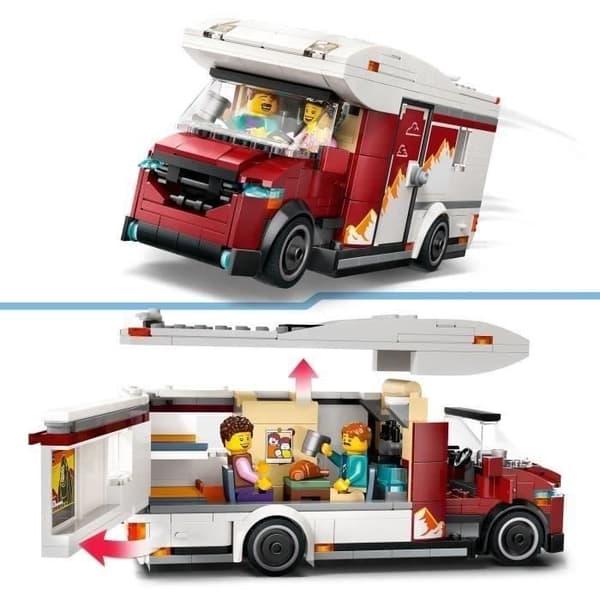 LEGO City 60454 Äventyrshusbil - Byggset för pojkar från 6 år