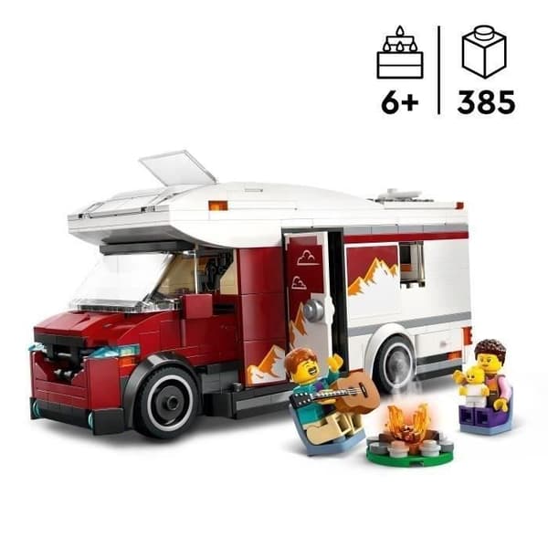 LEGO City 60454 Äventyrshusbil - Byggset för pojkar från 6 år