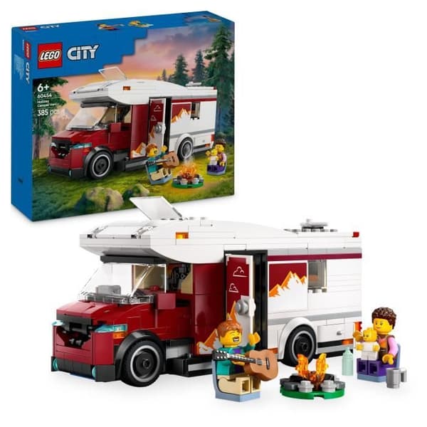LEGO City 60454 Äventyrshusbil - Byggset för pojkar från 6 år