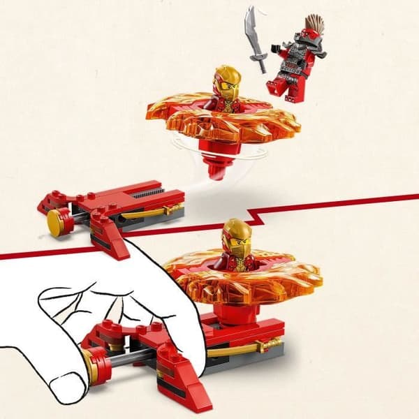 LEGO NINJAGO 71823 Kain lohikäärme Spinjitzu - Rakennussetti 6-vuotiaille ja sitä vanhemmille