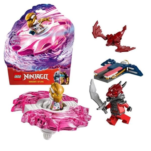 LEGO NINJAGO 71824 Soras drake Spinjitzu - Byggset för åldrarna 6 och uppåt