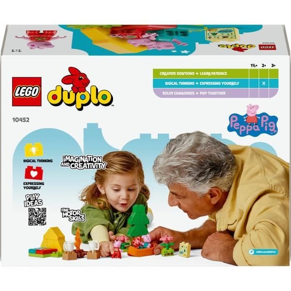 LEGO DUPLO Peppa Pig 10452 Campingsemester - Byggspel för barn från 2 år