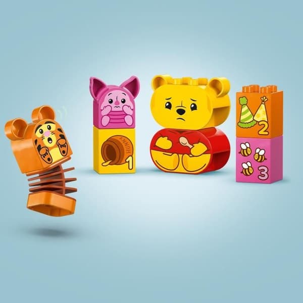 LEGO DUPLO Pelit | Disney 10457 Nalle Puhin syntymäpäiväjuhlat - Rakennuspeli 18 kuukautta