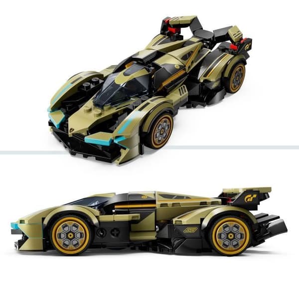 LEGO Speed Champions 76923 Lamborghini Lambo V12 Vision GT Superbil, leksaksfordon