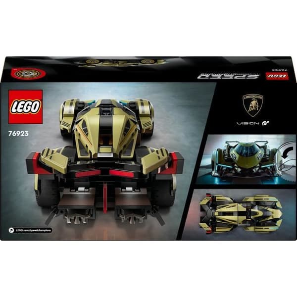 LEGO Speed Champions 76923 Lamborghini Lambo V12 Vision GT Superbil, leksaksfordon