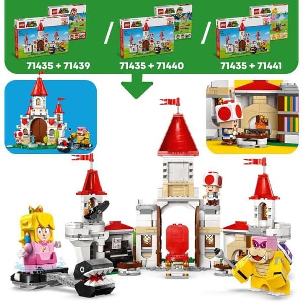 LEGO Super Mario 71435 Battle Roy i Peachs slott - Nintendo karaktärsset