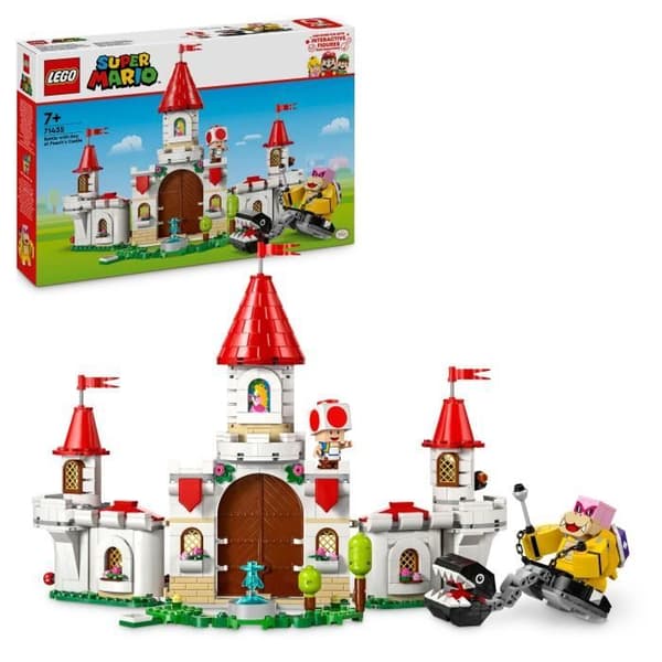 LEGO Super Mario 71435 Battle Roy i Peachs slott - Nintendo karaktärsset
